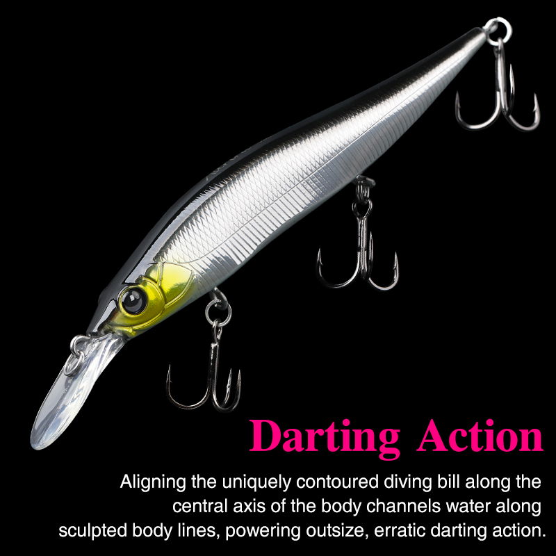 TSURINOYA  Suspending Minnow J - Fishing Lure Jerkbait incelemesi ve fiyatı
