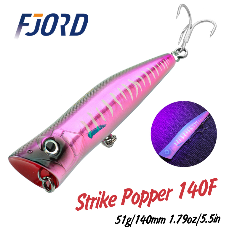 FJORD 140mm 51g Popper Fishing - Fishing Lure Popper incelemesi ve fiyatı