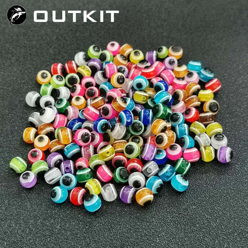 50pcs/lot Fish Eye Fishing Bea - Fishing Lure Making Kit incelemesi ve fiyatı