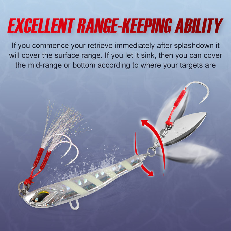 Noeby Blade Jig Lure 21g 28g 4 - Fishing Lure Blade Bait incelemesi ve fiyatı