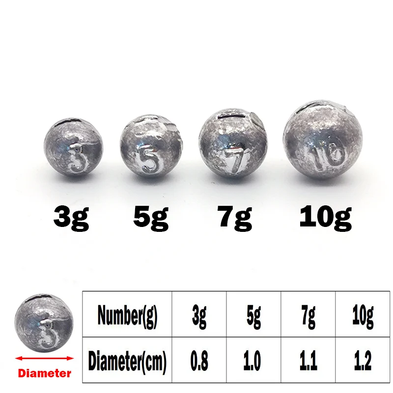 OUTKIT 10pcs/lot Lead Head Sin - Fishing Lure Accessories incelemesi ve fiyatı