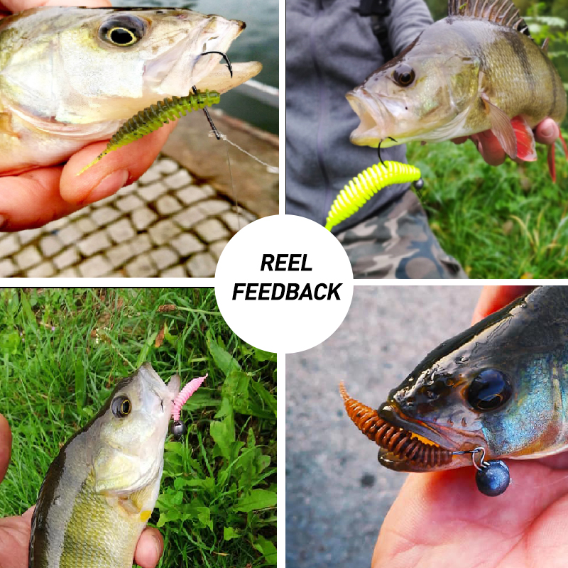 ESFISHING Fishing Tiny Worm Ba - Fishing Lure Soft Plastic incelemesi ve fiyatı
