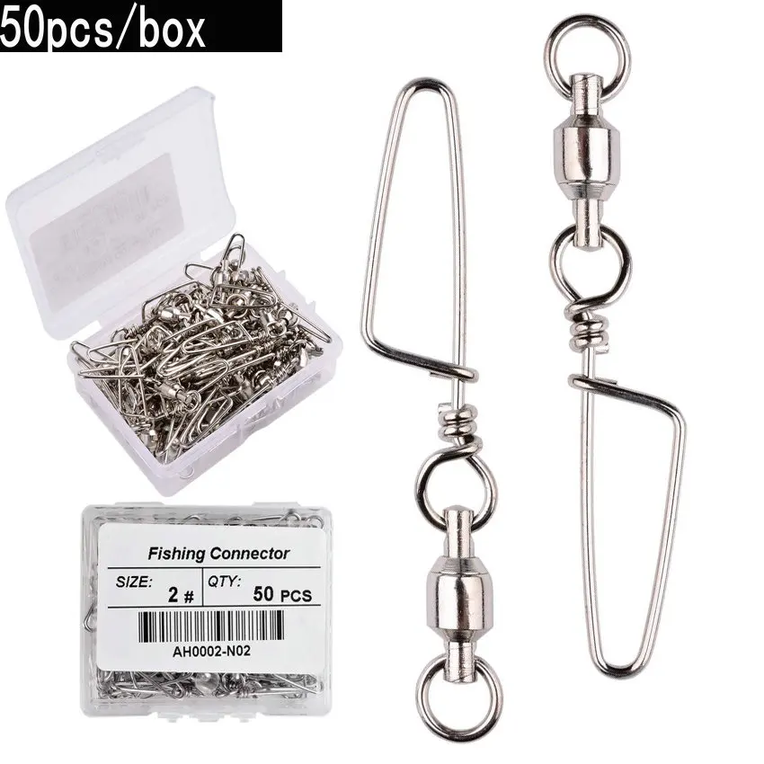 50pcs Fishing Ball Bearing Swi - Fishing Lure Box incelemesi ve fiyatı