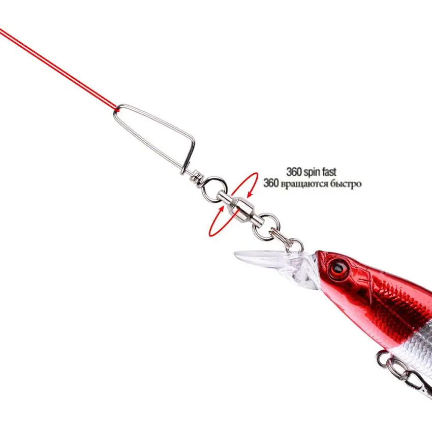 50pcs Fishing Ball Bearing Swi - Fishing Lure Box incelemesi ve fiyatı