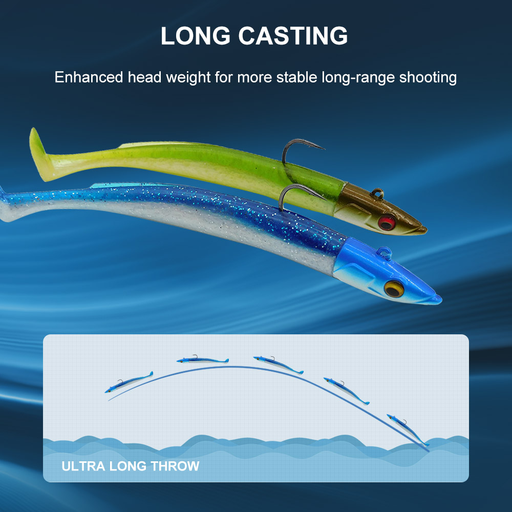 ESFISHING Soft Fishing Lures L - Fishing Lure Soft Plastic incelemesi ve fiyatı