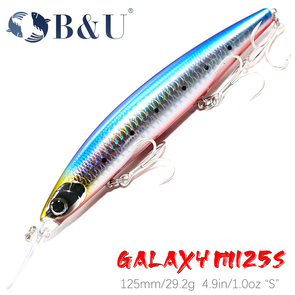 B&U 125mm Sinking Minnow Sea F - Fishing Lure Jerkbait incelemesi ve fiyatı