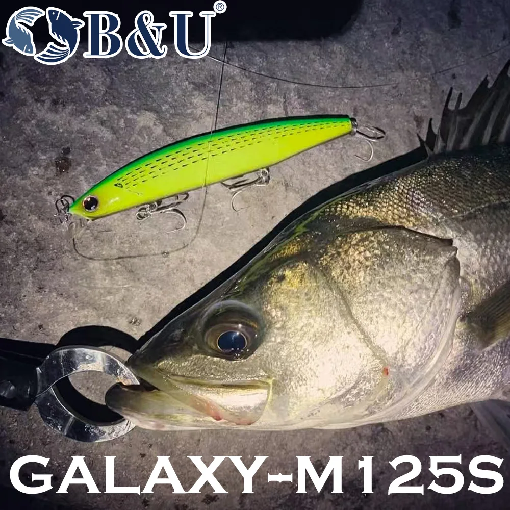 B&U 125mm Sinking Minnow Sea F - Fishing Lure Jerkbait incelemesi ve fiyatı