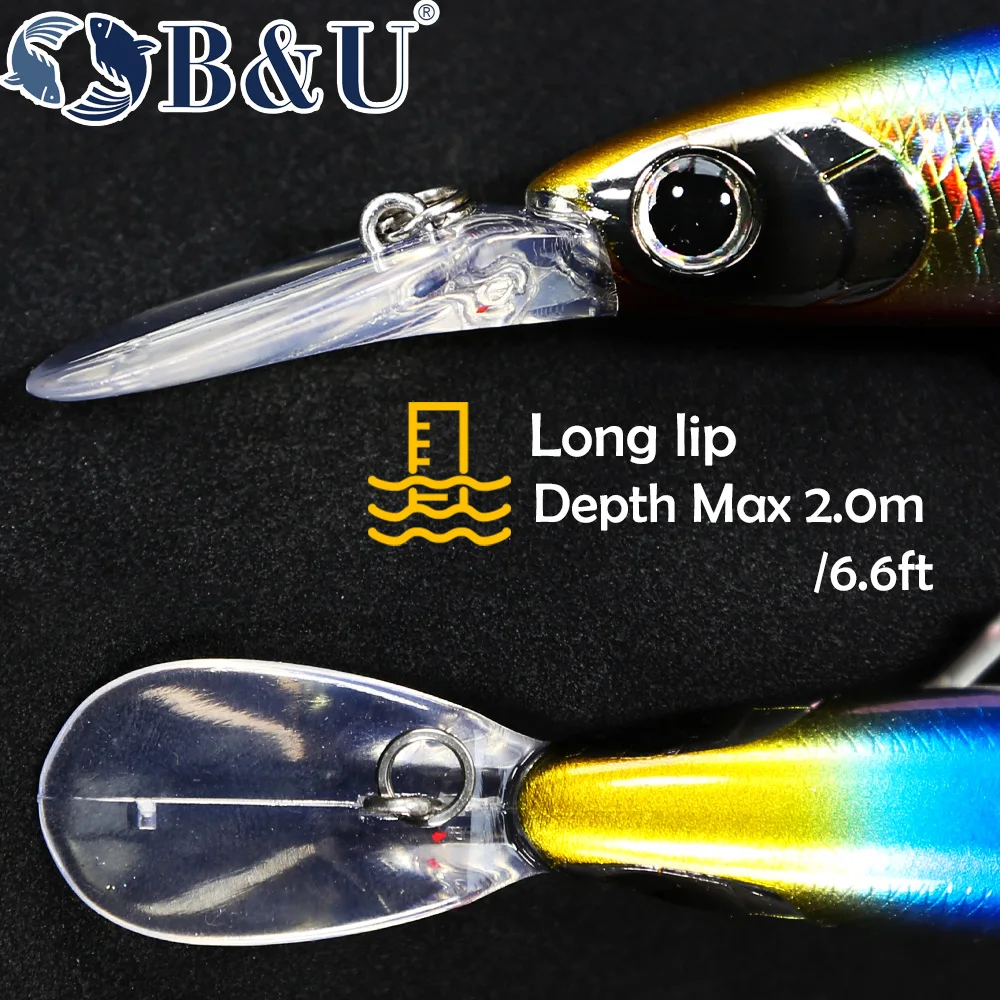 B&U 125mm Sinking Minnow Sea F - Fishing Lure Jerkbait incelemesi ve fiyatı