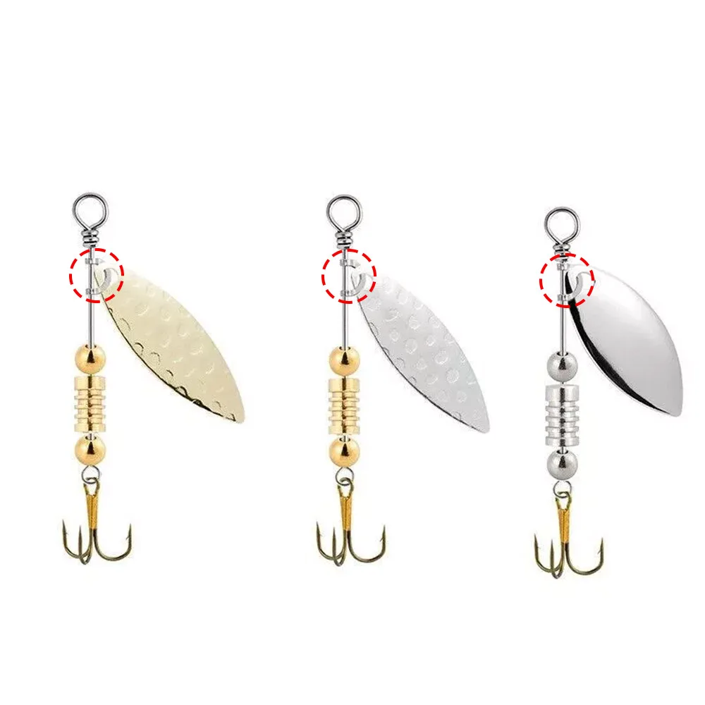 100pcs Fishing U Shaped Fixed  - Fishing Lure Spinnerbait incelemesi ve fiyatı