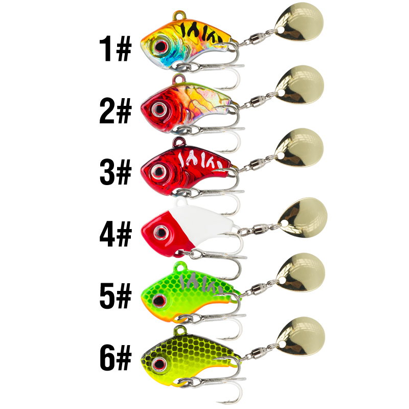 6PC 5g/7g/10g/14g/20g Rotating - Fishing Lure Crankbait incelemesi ve fiyatı
