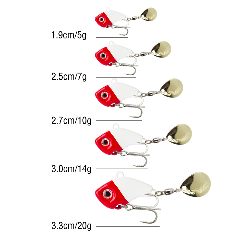 6PC 5g/7g/10g/14g/20g Rotating - Fishing Lure Crankbait incelemesi ve fiyatı