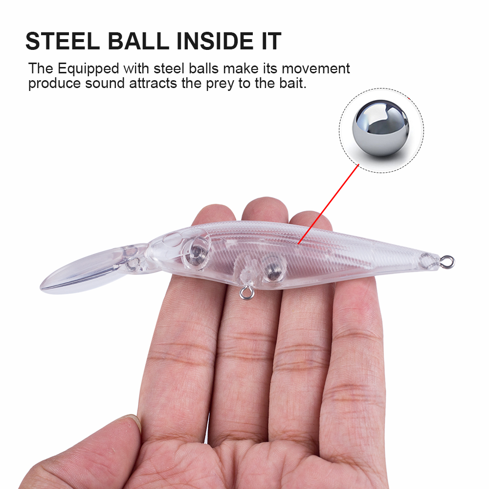 Hanlin 10/20pcs Blanks Crankba - Fishing Lure Jerkbait incelemesi ve fiyatı