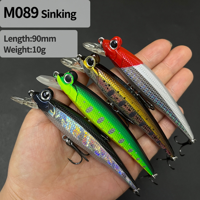 90mm 10g Slow Sinking Jerkbait - Fishing Lure Jerkbait incelemesi ve fiyatı